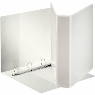 Esselte vinduesringbind i A4+ med 4DR og 77 mm rygbredde i farven hvid 