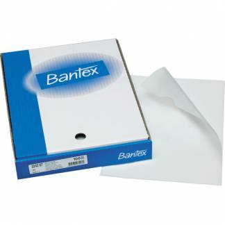 Bantex plastomslag A4 110my hvid 