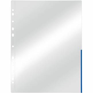 Esselte signallommer A4 105my blå kant 
