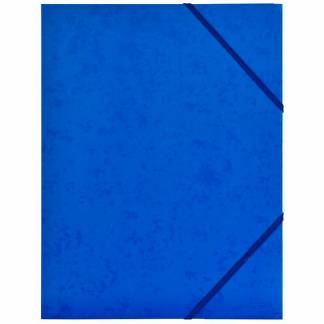 BNT elastikmappe blå 