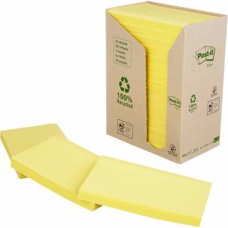 Post-it 655 blok 76x127mm gul 