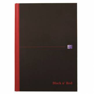 Oxford Black'n'Red notesbog A4 kvadreret