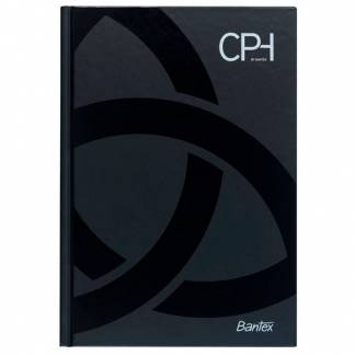 Bantex CPH notesbog A5 linjeret sort
