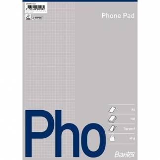 Blok Esselte m/stub A4 Kvad. M/perf.  