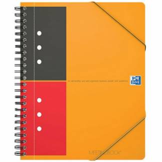 Oxford Meetingbook A5+ notesblok linjerede 