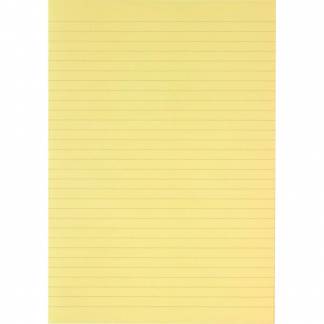 Bantex konceptpapir linjeret gul 