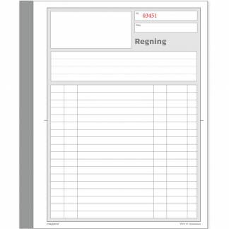 Mayland regningsblok 148x200mm 