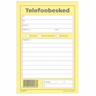 Mayland telefonbeskedblok 105x145mm 