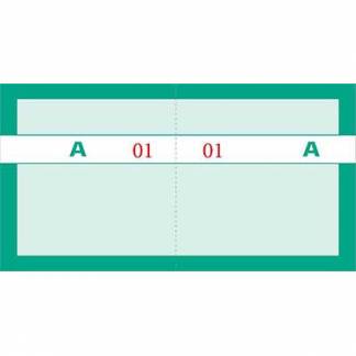 Mayland kuponbog med 2 x 100 blade i grøn 
