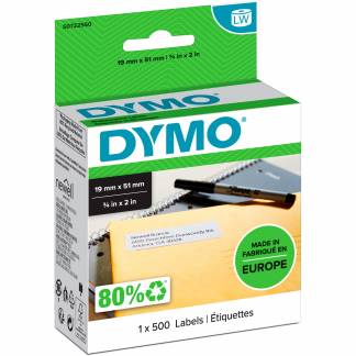 Dymo LW MultiPurpose 19 x 51 mm - 500 stk