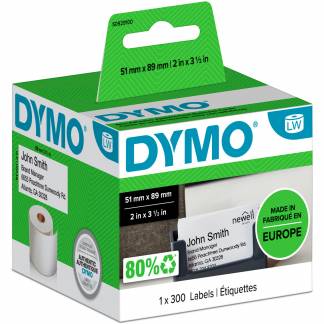 Dymo LabelWriter navneskilt etiketter 51x89mm 