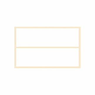 Frankeringsetiket 136x40mm hvid 2x500stk 