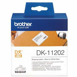 Brother etiket shippinglabel 62x100mm 300stk 