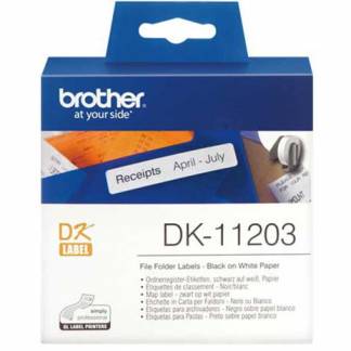 Brother DK11203 etiket 17x87mm 300stk 