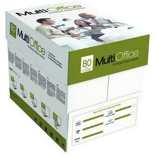 MultiOffice Speedbox A4 papir med huller 80g hvid 2500ark 