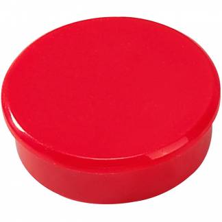 Dahle magneter &Oslash;38mm r&oslash;d 10stk 