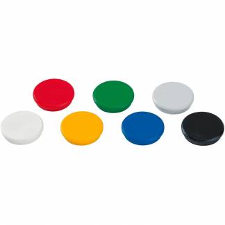 Dahle magneter Ø32mm flere farver 10stk 