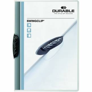 Durable SWINGCLIP klemmappe i A4 i farven sort 