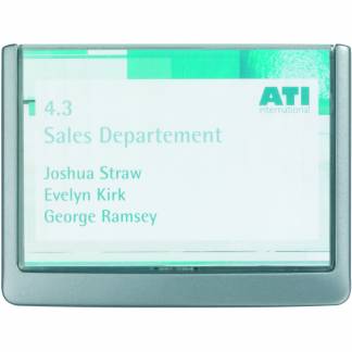 Durable Click Sign d&oslash;rskilt 149x105,5mm grafit