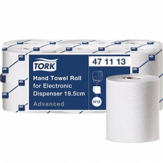 Tork 471113 Advanced H12 2lags aft&oslash;rringsrulle hvid 6ruller