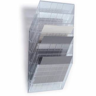 Durable FLEXIBOXX bakkesystem m/6 fag A4 tværformat 