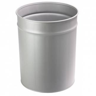 Twinco 20L papirkurv i s&oslash;lv 