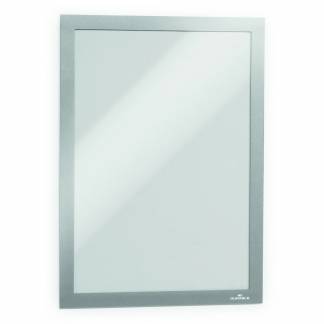 Durable Duraframe selvklæbende magnetramme A4 sølv 2stk 