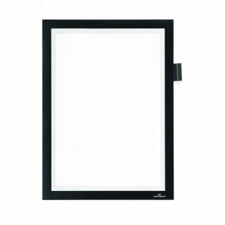 Durable Duraframe Note magnetramme A4 sort 