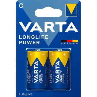 VARTA LONGLIFE Power C-batterier LR14 2 stk 