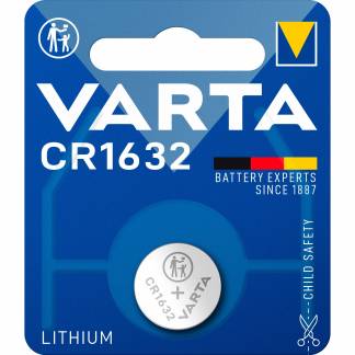 VARTA knapcellebatteri CR1632 1 stk 