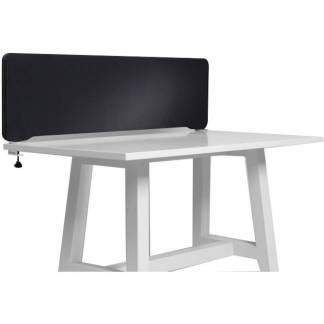 Lintex Edge 1600x400mm bordsk&aelig;rm sort