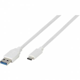 Vivanco USB-C-A kabel 1m hvid 