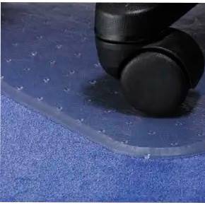 Floortex stoleunderlag m/pigge 1,8mm 90cmx120cm 