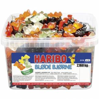 Haribo Bløde Bjørne 2160g 