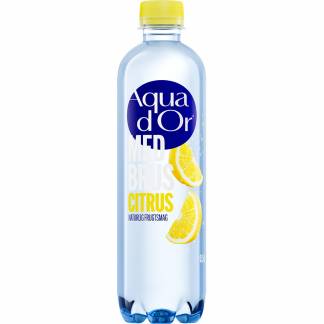 Aqua d'Or kildevand med brus citrus 0,5L 