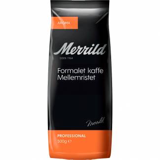 Merrild Aroma formalet kaffe 500g 