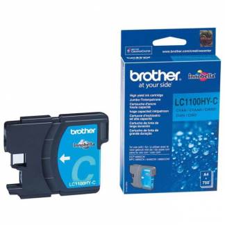 Brother LC1100HYC Cyan Bl&aelig;kpatron, 700 sider