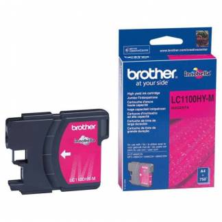 Brother LC1100HYM Magenta Bl&aelig;kpatron, 700 sider