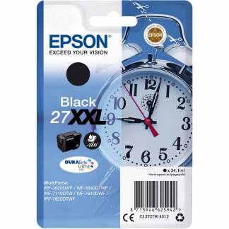 Epson T2791 Sort Bl&aelig;kpatron, 2.200 sider