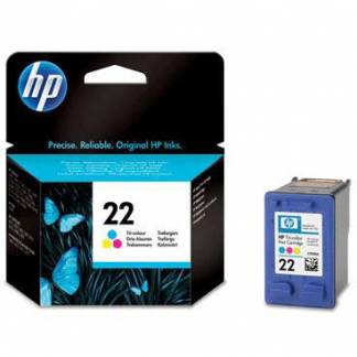 HP 22 Farve (cyan, magenta, gul) 165 sider Blæk C9352AE