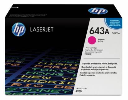 HP 643A Magenta 10000 sider Toner Q5953A