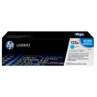HP 125A CB541A Cyan Lasertoner, 1.400 sider