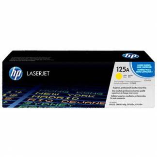 HP 125A CB542A Gul Lasertoner, 1.400 sider