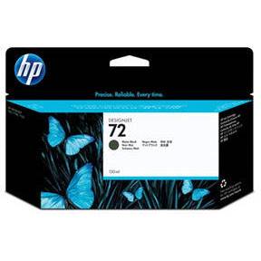 HP 72 C9403A Mat Sort Bl&aelig;kpatron, 130 ml