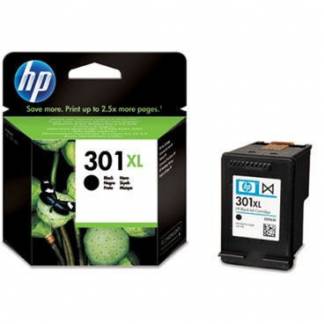 HP 301XL CH563EE Sort Bl&aelig;kpatron, 480 sider 