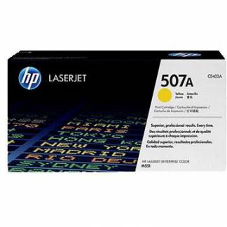 HP 507A CE402A Gul Lasertoner, 6.000 sider