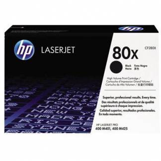 HP 80x CF280X Sort Lasertoner, 6.900 sider