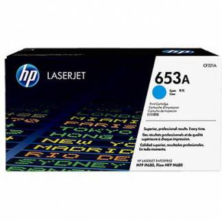 HP 653A CF321A Cyan Lasertoner, 16.500 sider