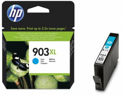 HP 903XL T6M03AE Cyan Bl&aelig;kpatron, 825 sider