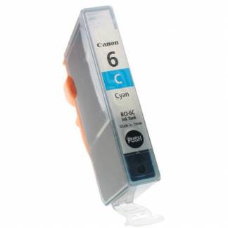 Canon BCI-6C Cyan Bl&aelig;kpatron, 250 sider